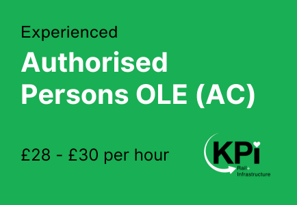 Authorised Persons needed - KPI Rail & Infrastructure